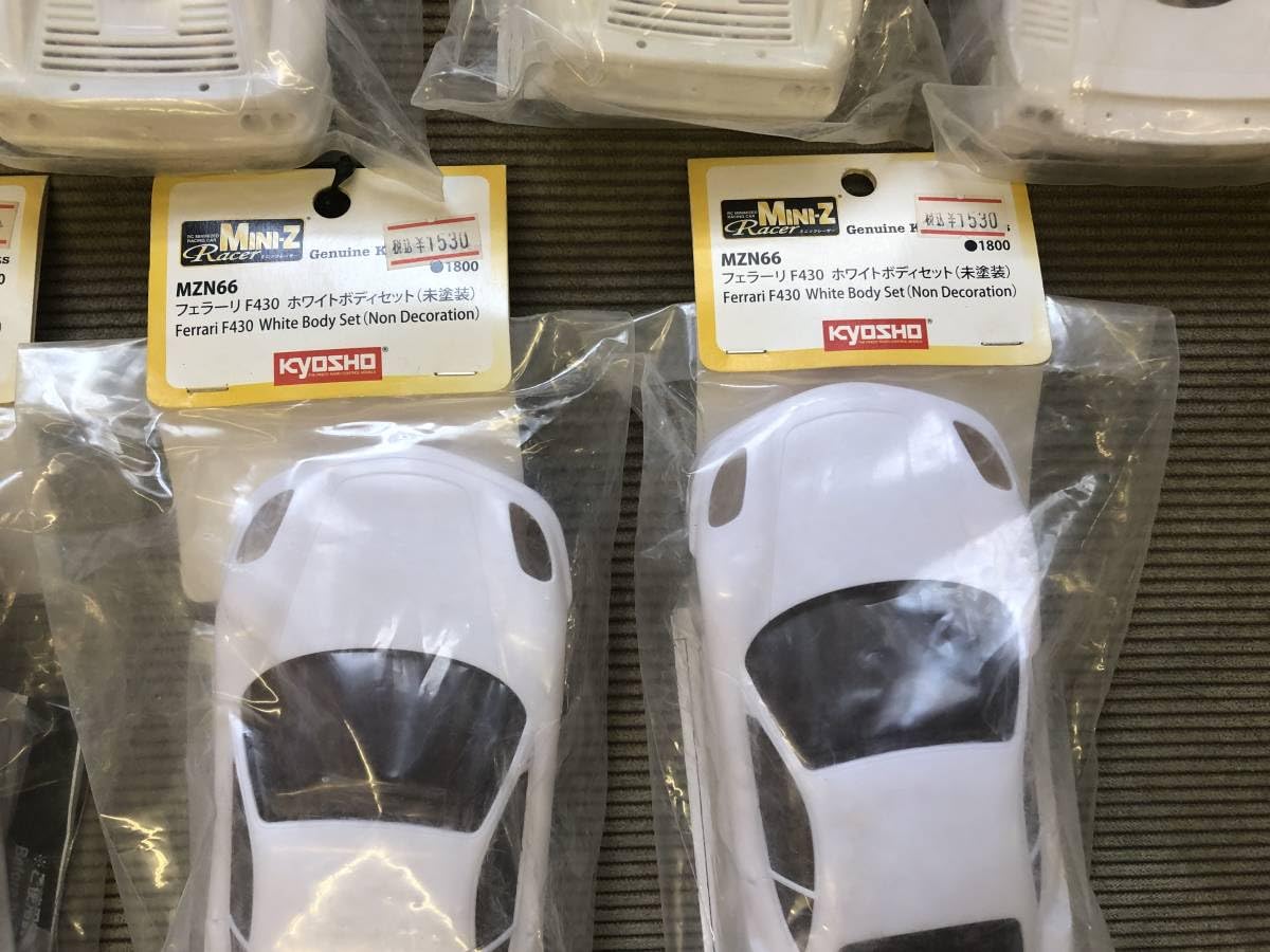 Amazon.co.jp: 京商 ミニッツ ホワイト ボディ MZN66 フェラーリ